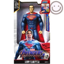 Boneco Super Homem Superman 30cm Liga Vingadores Brinquedo