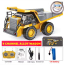 Escavadeira de Controle Remoto 4x4 – Caminhão de Construção Infantil