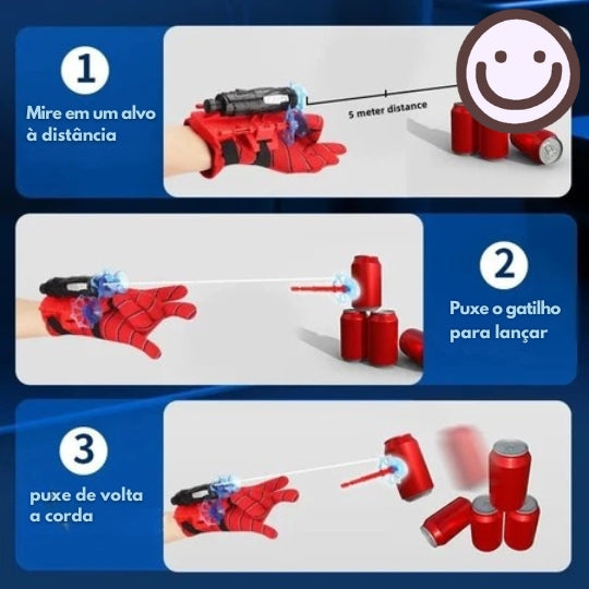 Lançador de Teia do Homem Aranha