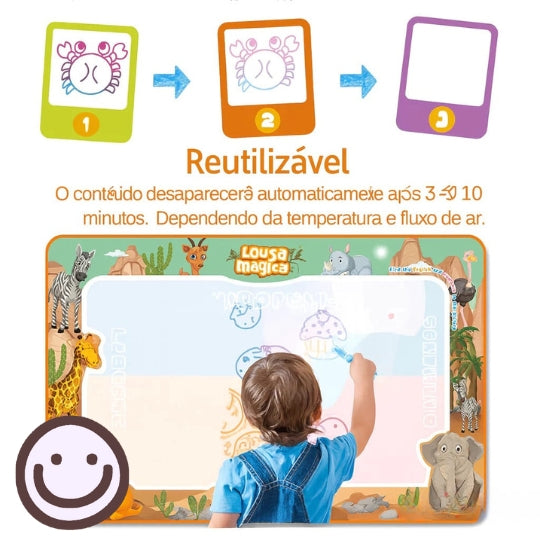 Tapete Mágico a Base D’água Mapulu™