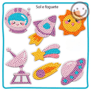 Pontinhos de Diamante para Desenhar com Adesivo