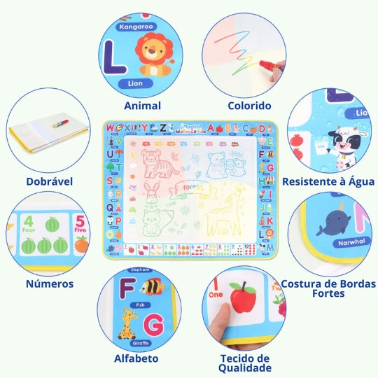 Tapete Mágico a Base D’água Mapulu™