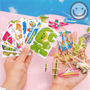 Quebra-Cabeça Educativo 3D de Desenhos