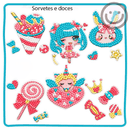 Pontinhos de Diamante para Desenhar com Adesivo