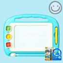 Quadro Magnética de Desenho com formas para Crianças