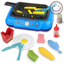 Conjunto de Cozinha Infantil com Som, Luz e Acessórios – 20 Peças