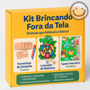 Kit Brincando fora da Tela