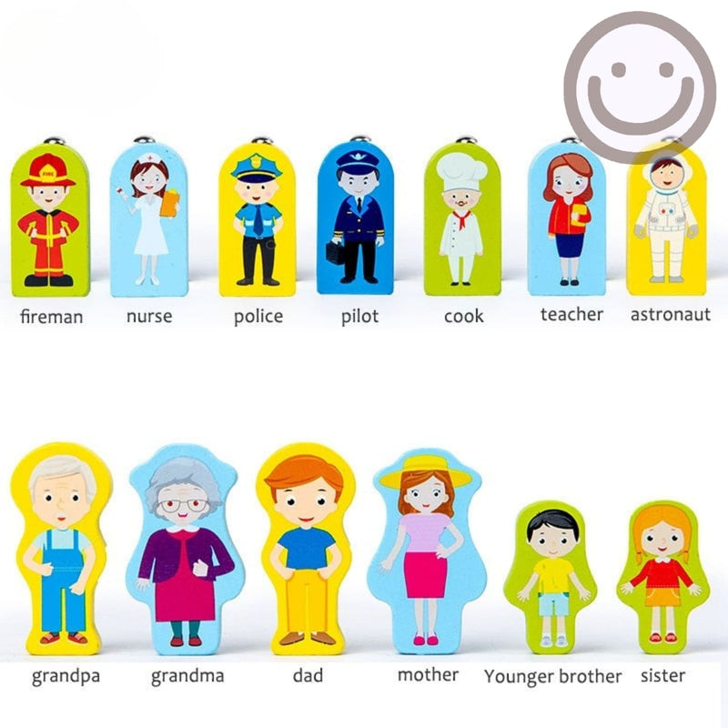 Conjunto Montessori de Madeira