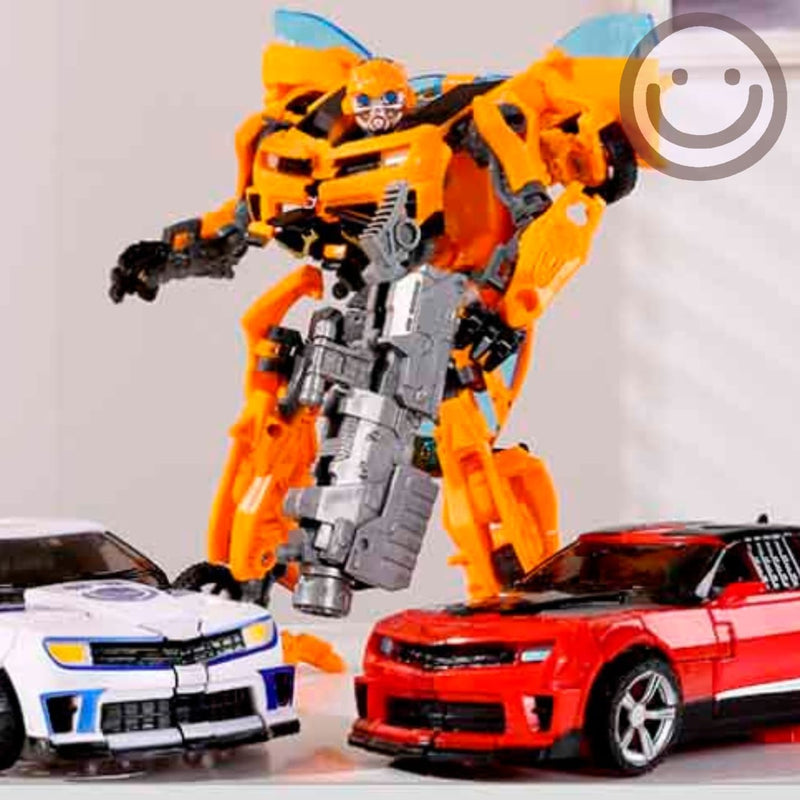 Carro Robô Transformers 2 em 1