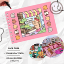 Kit Bobbie Goods Pro – 36 Canetas Dupla Ponta + Livro Artístico Exclusivo