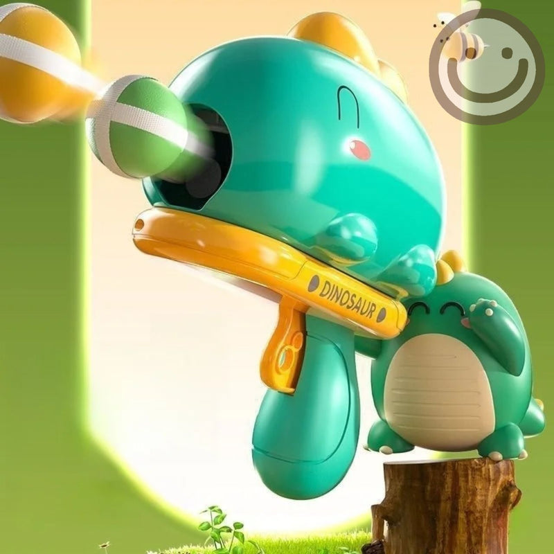 Lançador de Bolas de Dinossauro