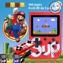 Mini 400 jogos Nintendo Video portátil clássico retrô jogo antigo anos 80 e controle