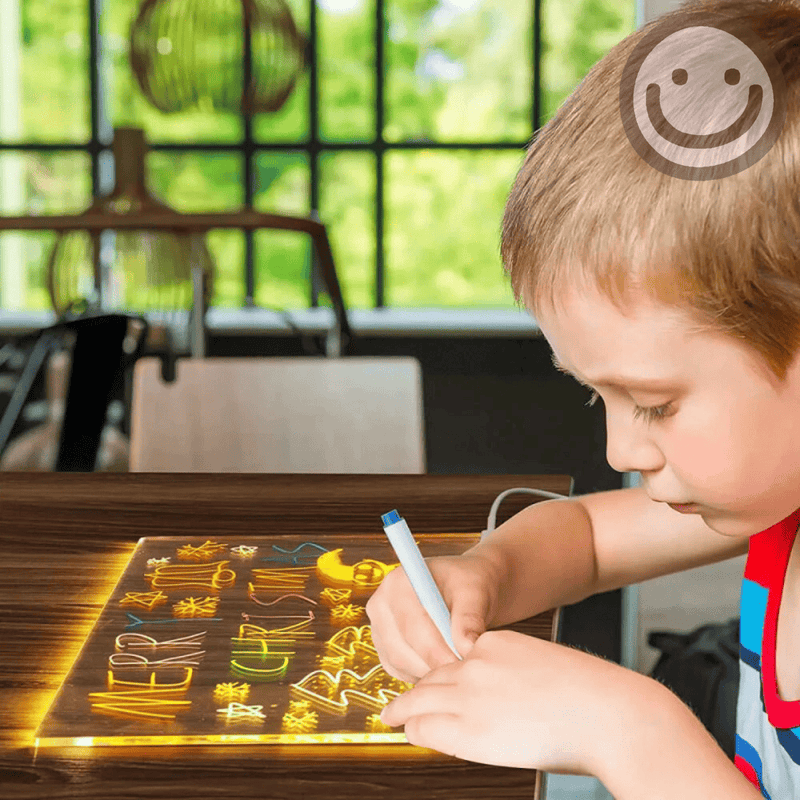 Lousa Mágica Iluminada para desenhar