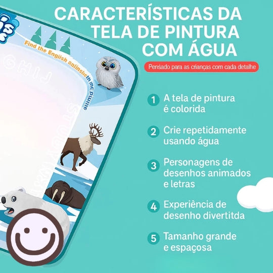 Tapete Mágico a Base D’água Mapulu™