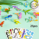 Quebra-Cabeça Educativo 3D de Desenhos