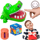 Kit 2 Jogos infantil educativos pedagogicos Jogo de tabuleiro Crocodilo Morde Dedo Presente Brinquedo Jacaré Art Brink