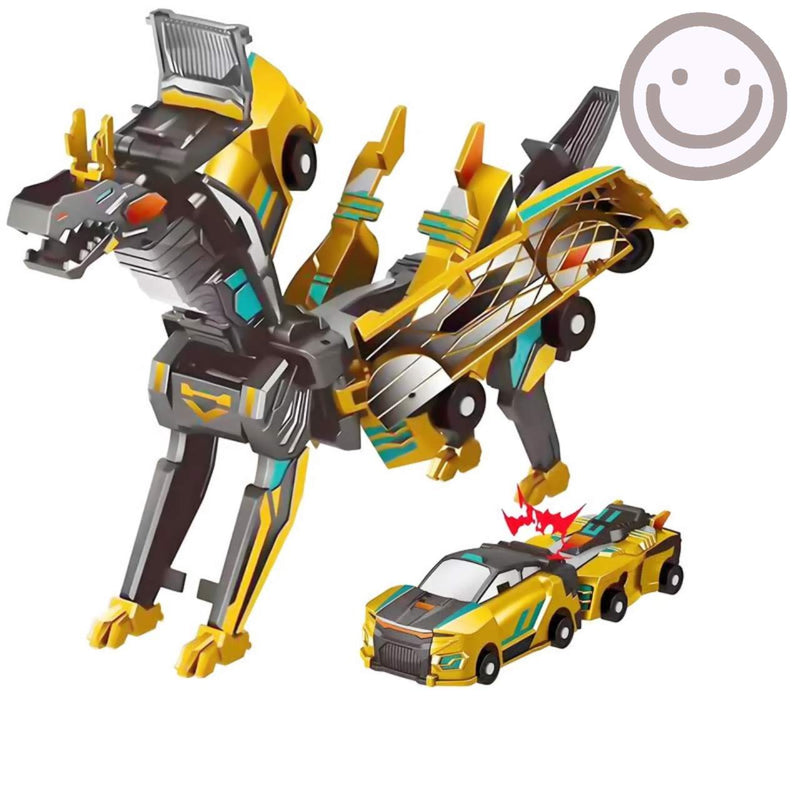 DinoCar 2025 – Carro que Vira Dinossauro