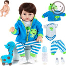 Brastoy Sapo Boneco Bebe Reborn Nino 100% Silicone 48cm